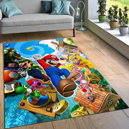 Super Mario Charaktere 4 Teppich 3