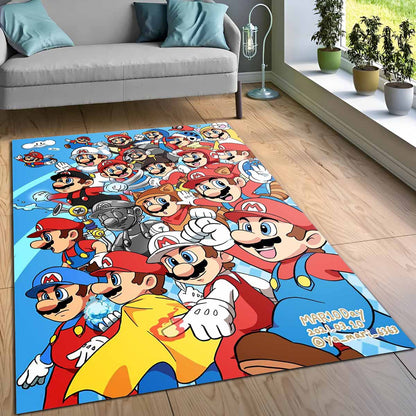 Super Mario Charaktere 45 Teppich 3
