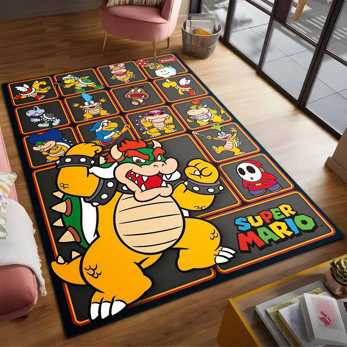 Super-Mario-Charaktere-47-Teppich 2