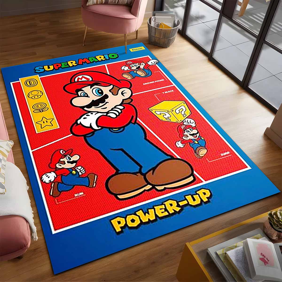Super Mario Charaktere 48 Teppich 2