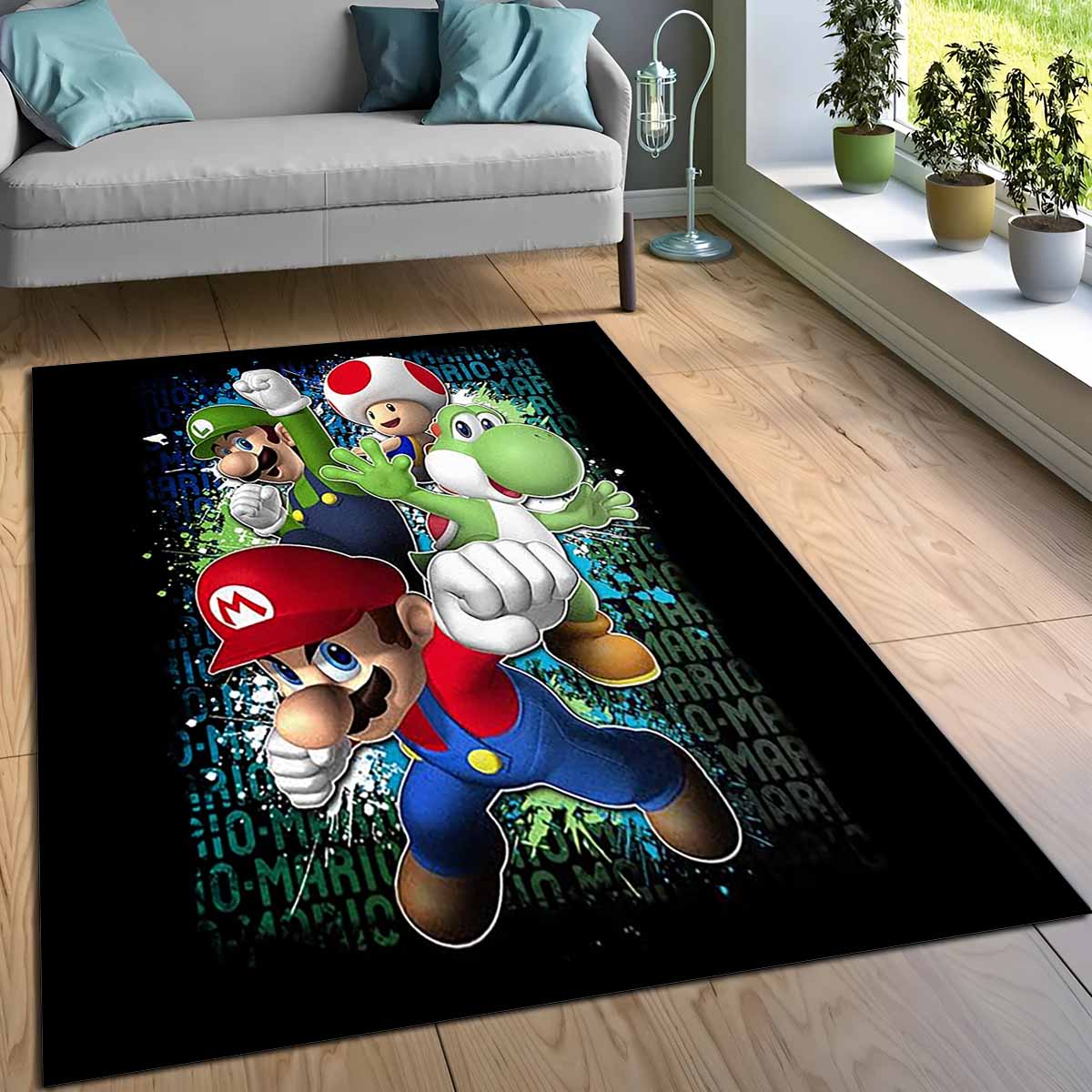 Super Mario Charaktere 49 Teppich 3