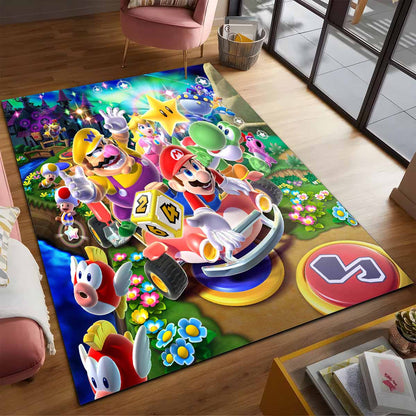Super Mario Charaktere Teppich 2
