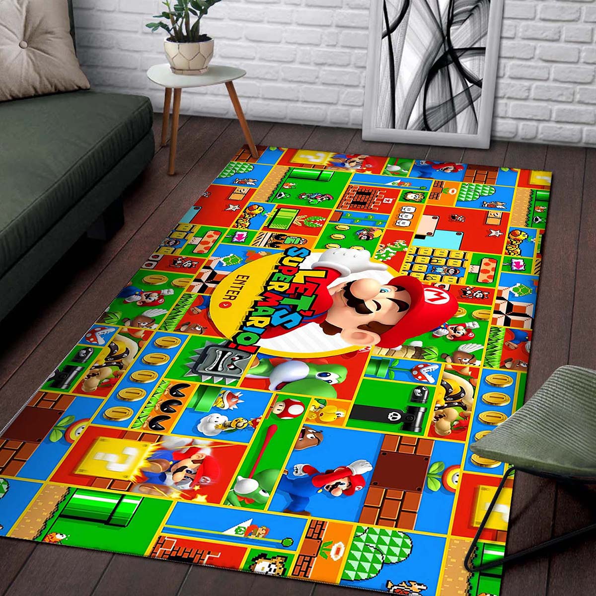Super Mario De134A1 Teppich 2
