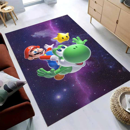Super Mario Galaxy Teppich