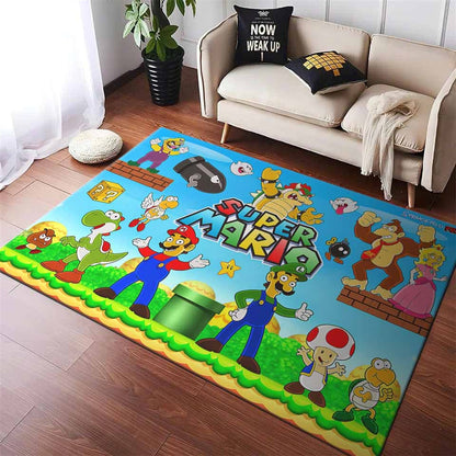 Super Mario Nintendo Video Game 2575063 Teppich