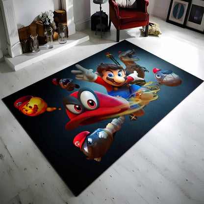 Super Mario Odyssey 2 Teppich