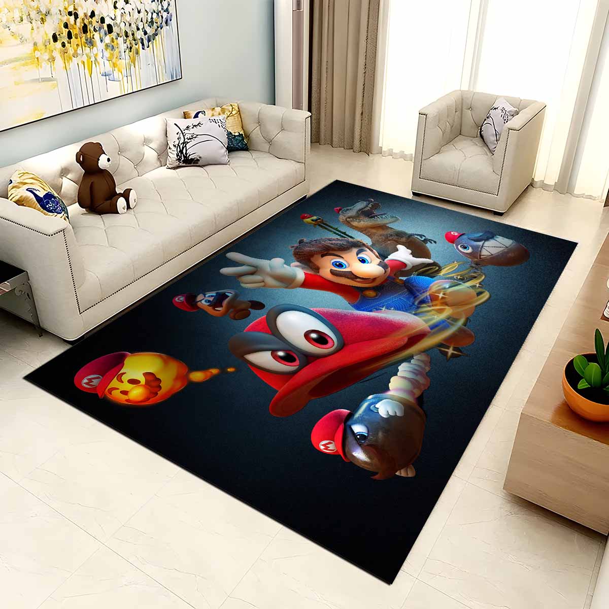 Super Mario Odyssey 2 Teppich 2
