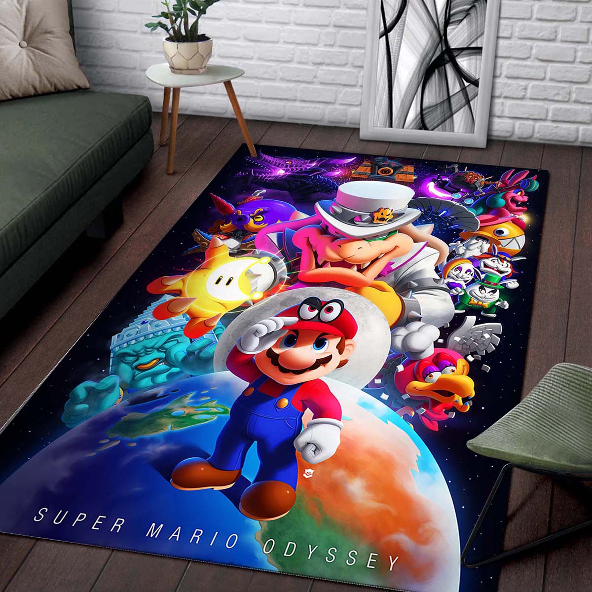 Super Mario Odyssey Games Super Mario Teppich 2