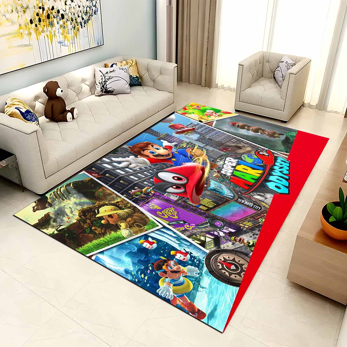 Super Mario Odyssey Teppich 2