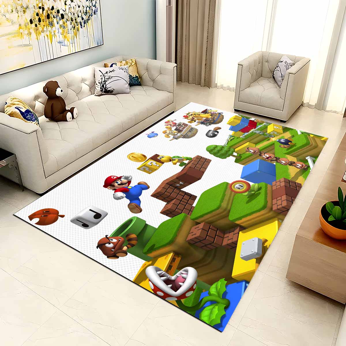 Super Mario Spiel 2 Teppich 2
