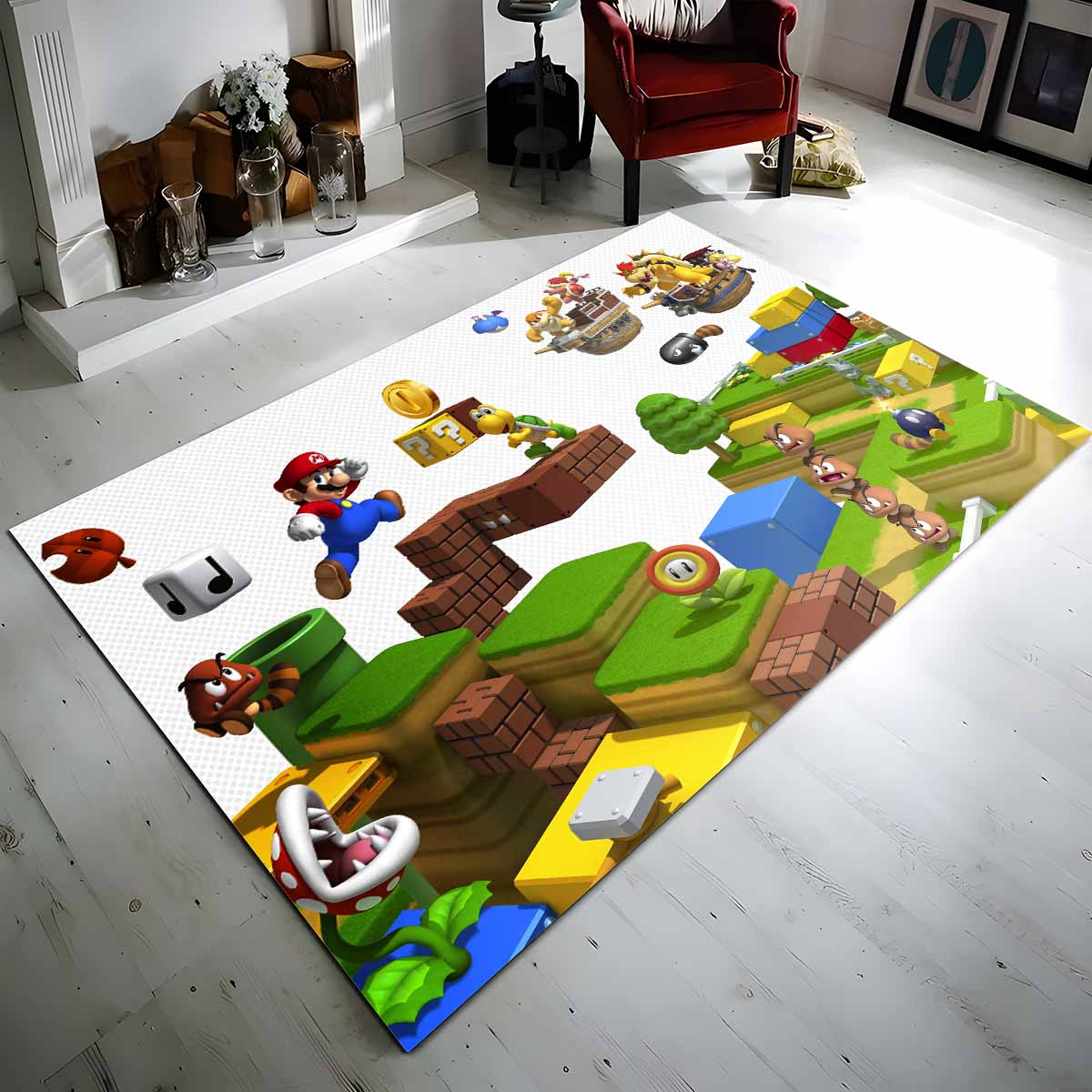 Super Mario Spiel 2 Teppich