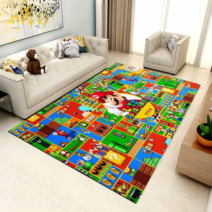 Super Mario Spielstart Teppich 2
