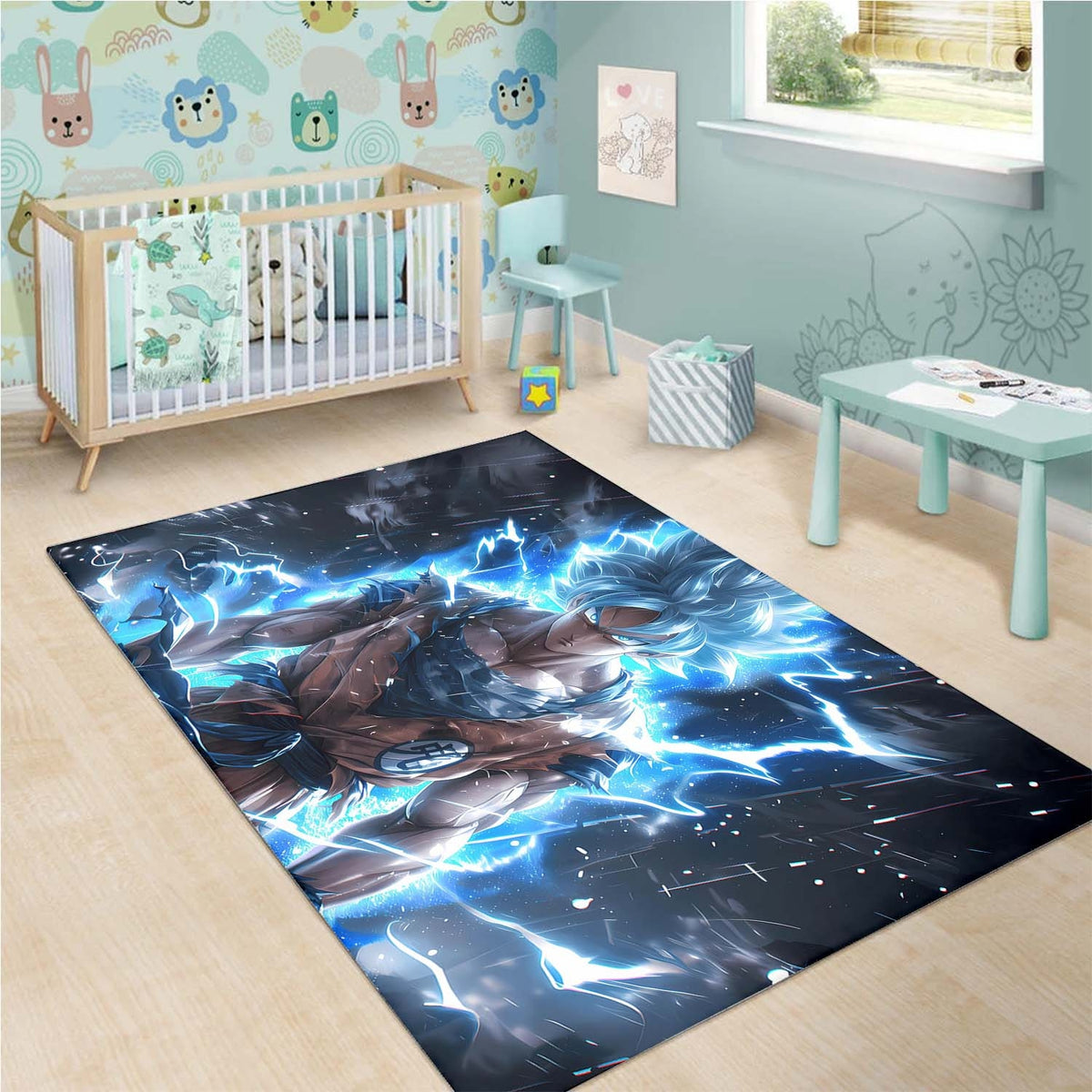 Super Saiyan Blue Teppich Ver 1