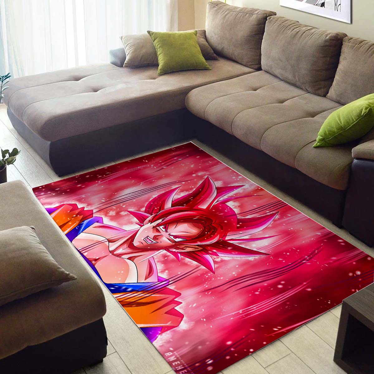 Super Saiyan Goku 1 Teppich 3