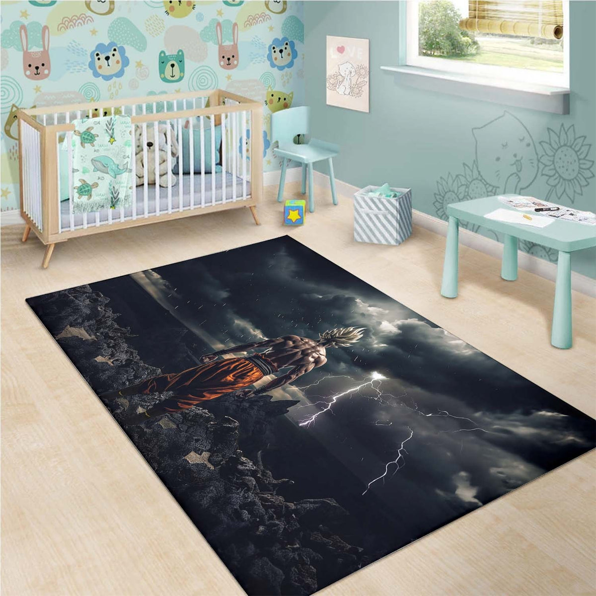 Super Saiyan Goku Teppich