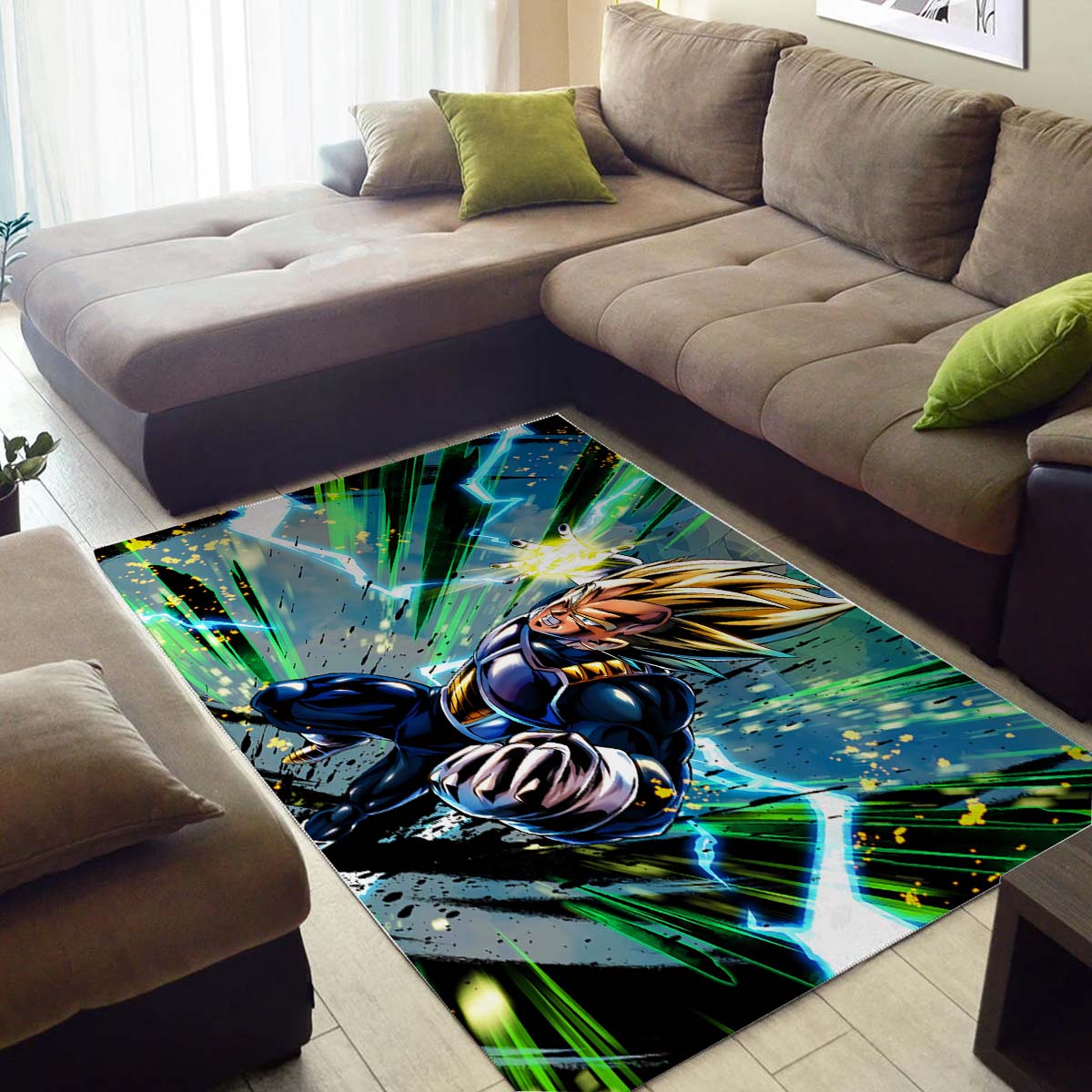 Super Saiyan Vegeta 1 Teppich 3