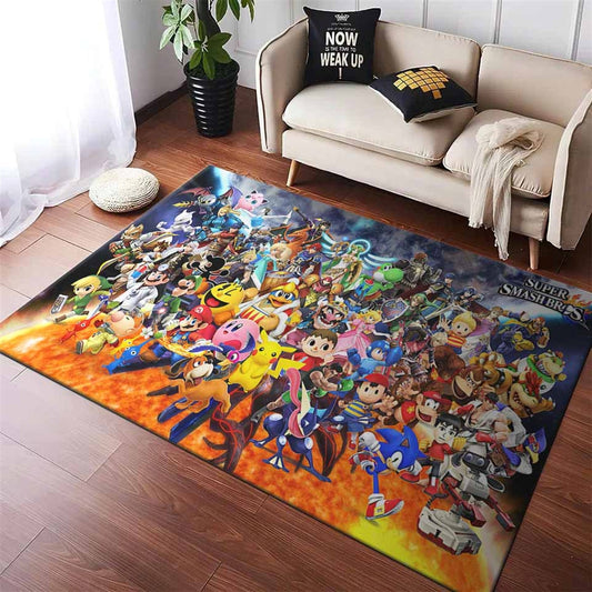 Super Smash Bros Characters Teppich