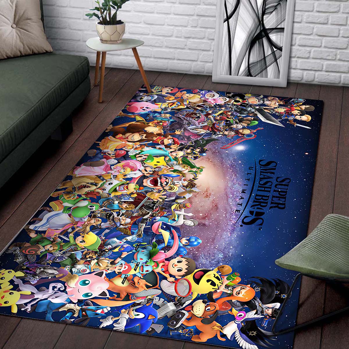 Super Smash Bros Ultimate Game Teppich 2