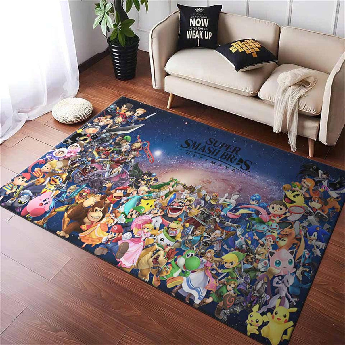 Super Smash Bros Ultimate Game Teppich