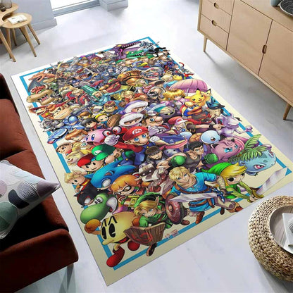 Super Smash Bros Ultimate Teppich