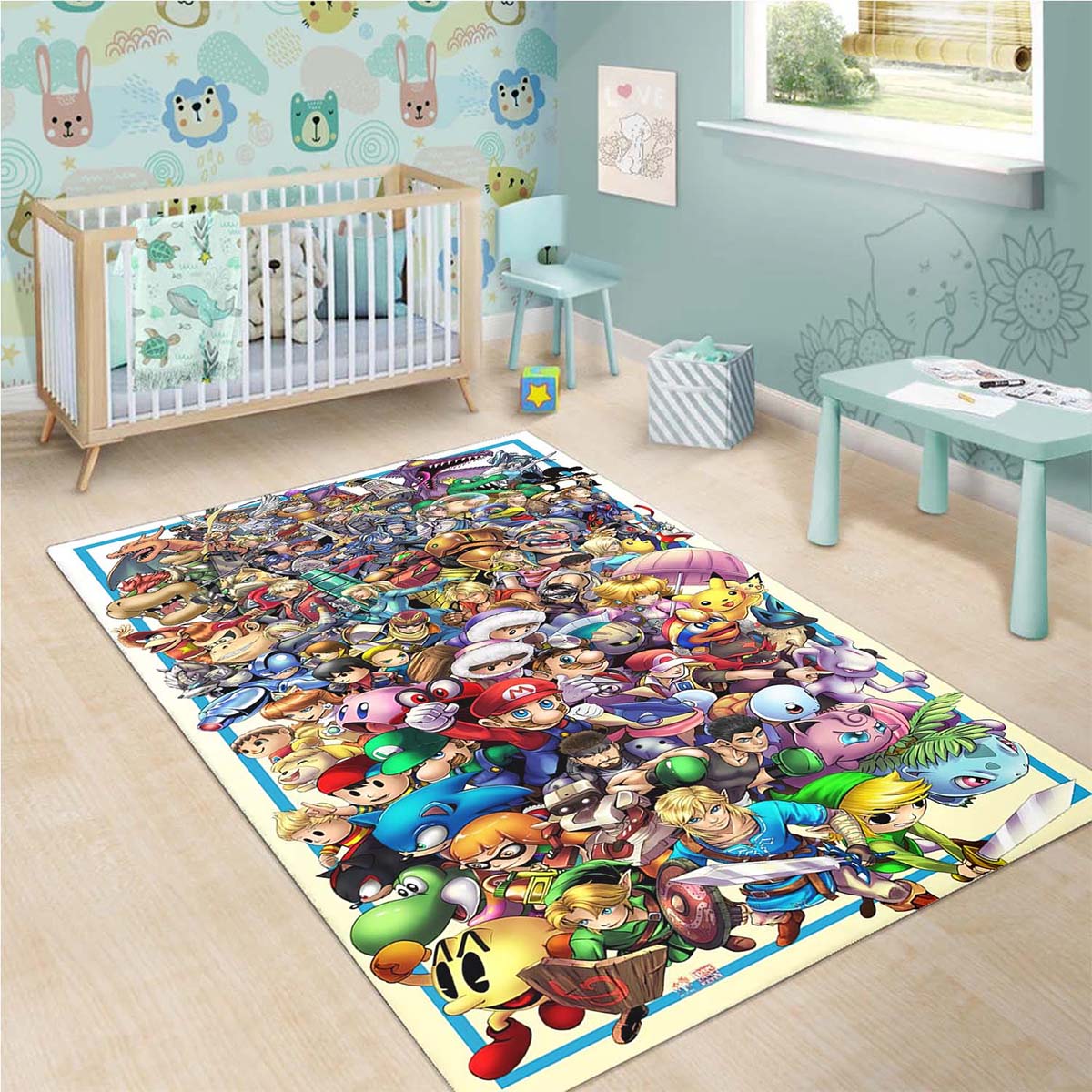 Super Smash Bros Ultimate Teppich 3
