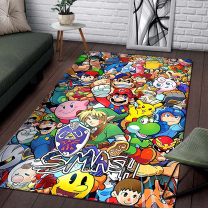 Super Smash Bros Teppich 2