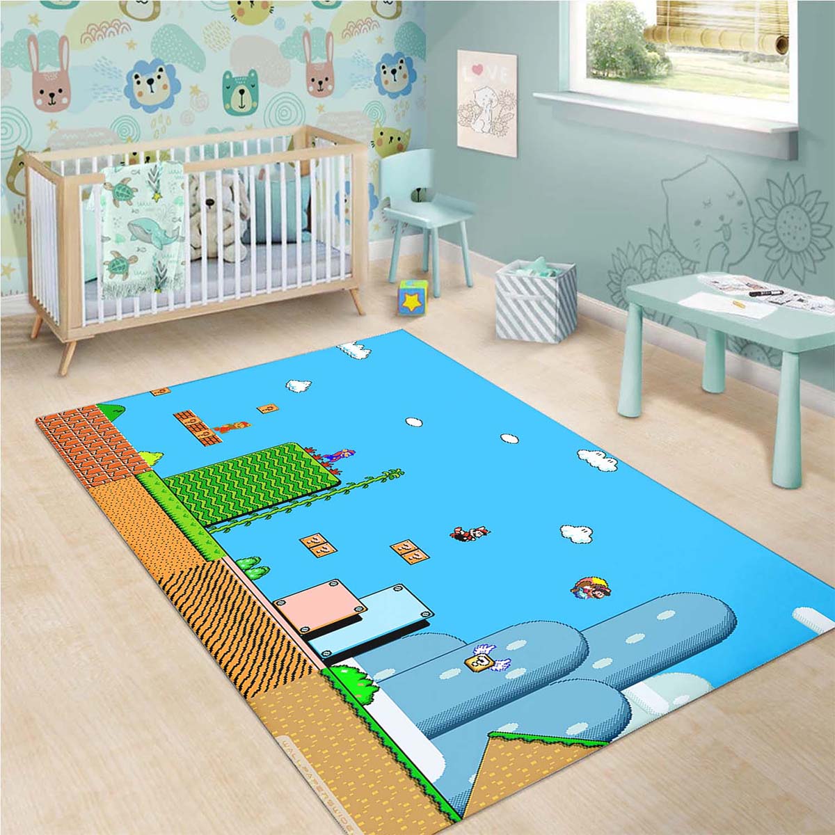 Super Mario History Teppich 3