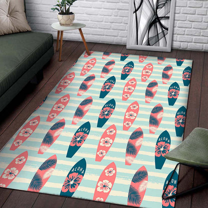 Surf Aloha Rectangle Teppich 2