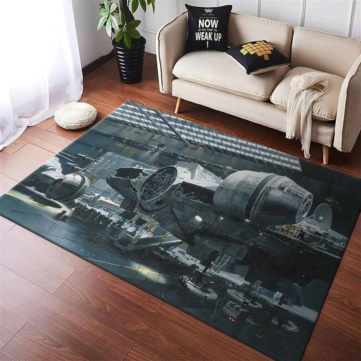 Sw Millennium Falcon Teppich