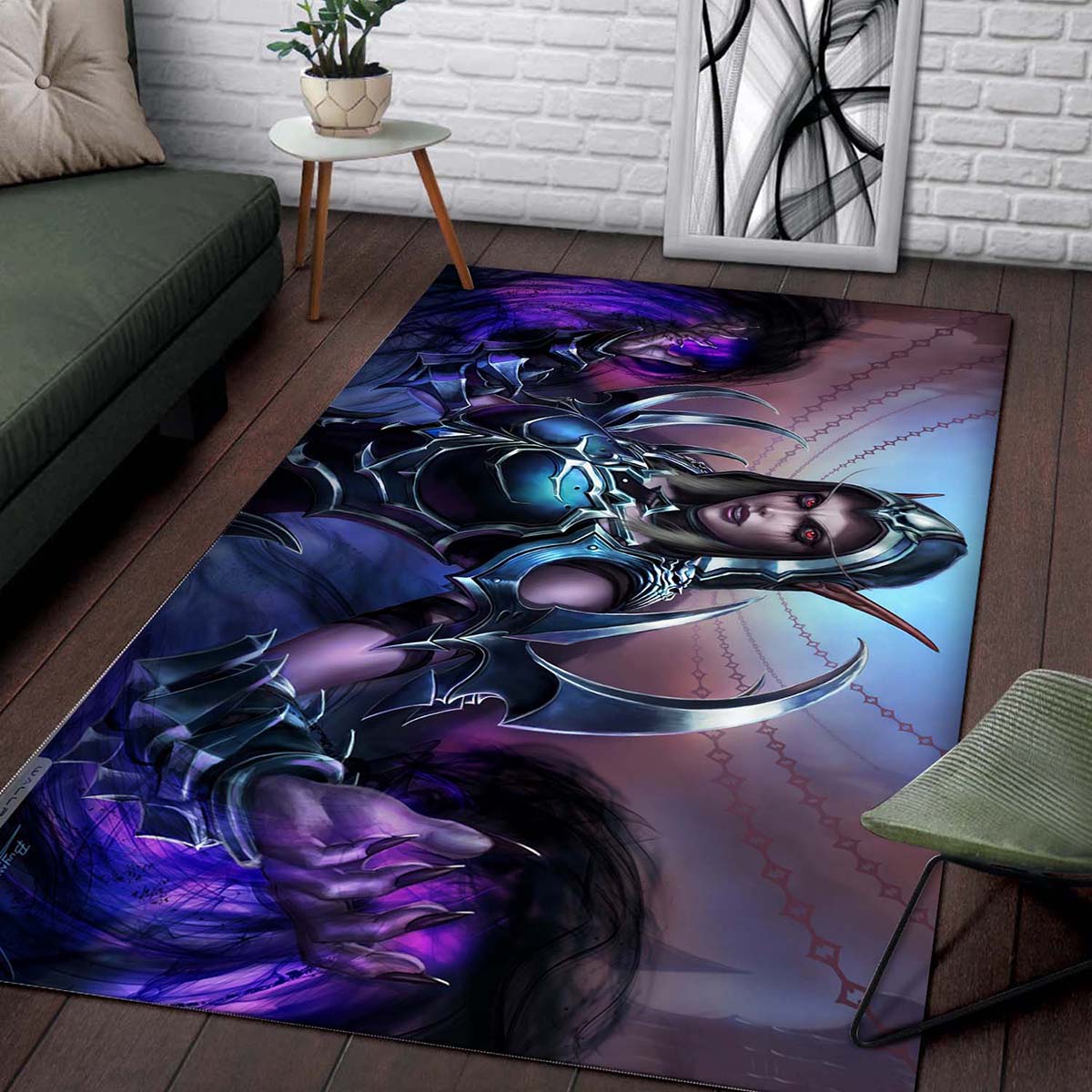 Sylvanas Windrunner Shadowlands Teppich 2