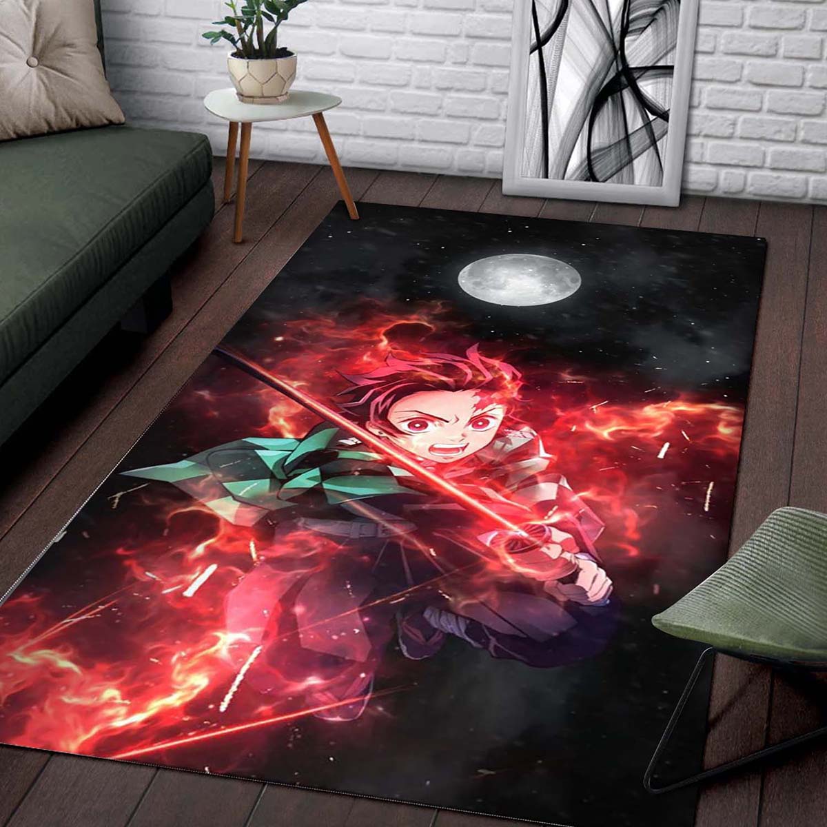 Tanjiro Demin Slayer Teppich 2