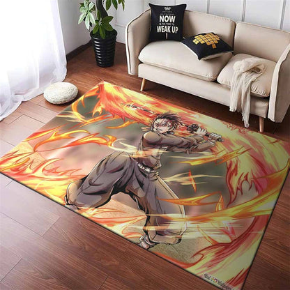 Tanjiro Kamado 2 Teppich