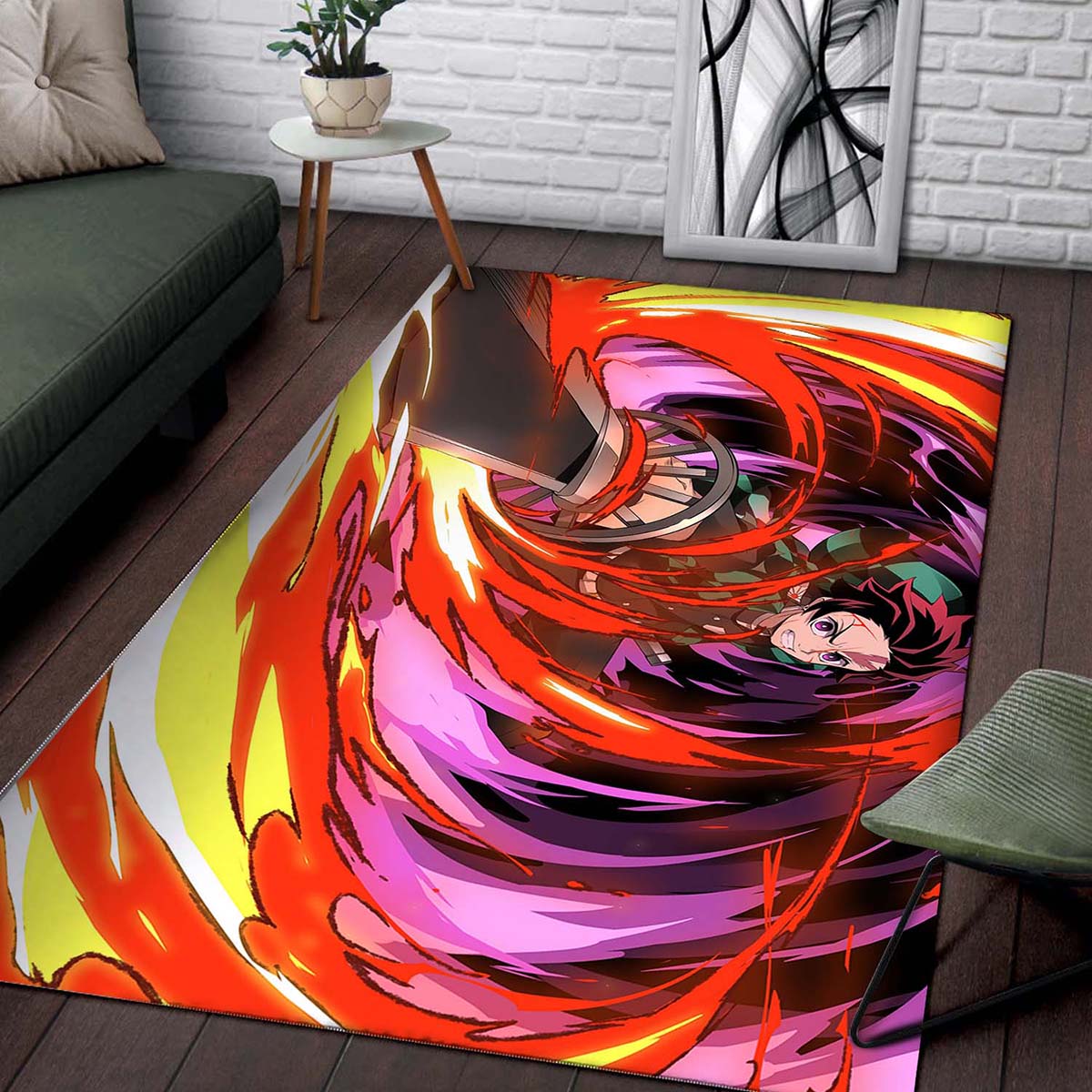 Tanjiro Kamado 6 Teppich 2