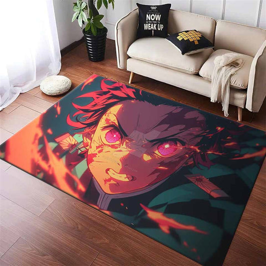 Tanjiro Kamado 11 Teppich
