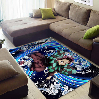 Tanjiro Kamado 4 Teppich Ver 1 3