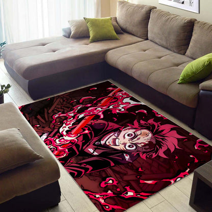 Tanjiro Kamado 6 Teppich Ver 1 3