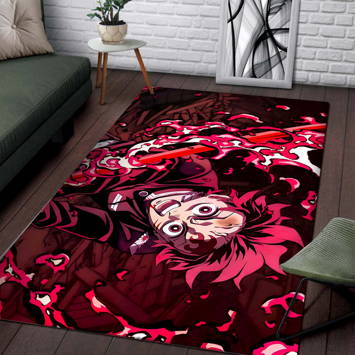Tanjiro Kamado 6 Teppich Ver 1 2