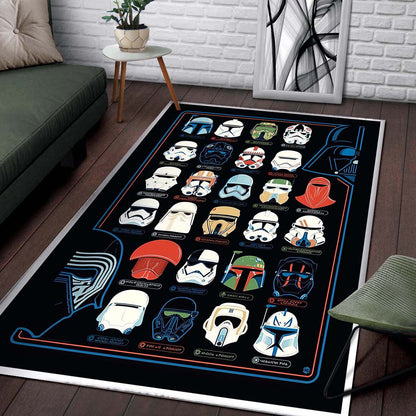 Teams Captain Rex Star Wars Christmas Gift For Lover Teppich 2