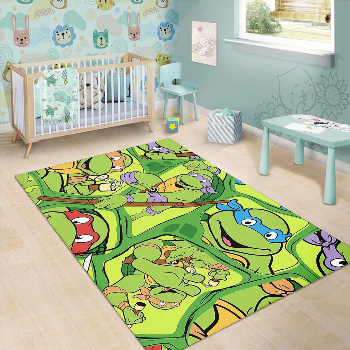 Teenage Mutant Ninja Turtles Teppich 3
