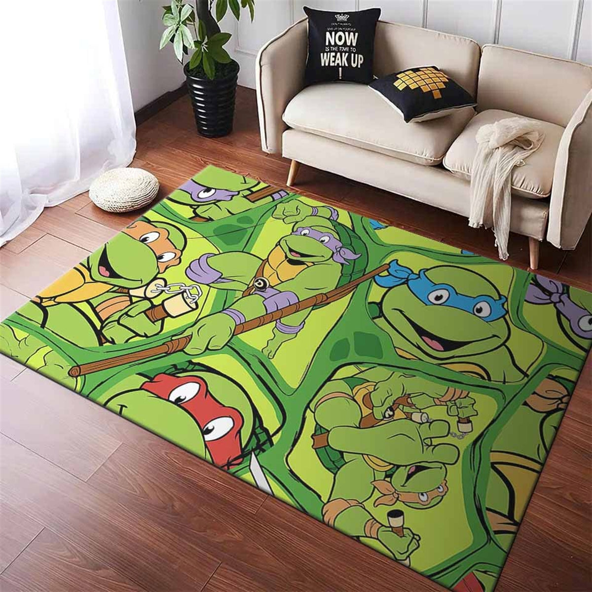 Teenage Mutant Ninja Turtles Teppich
