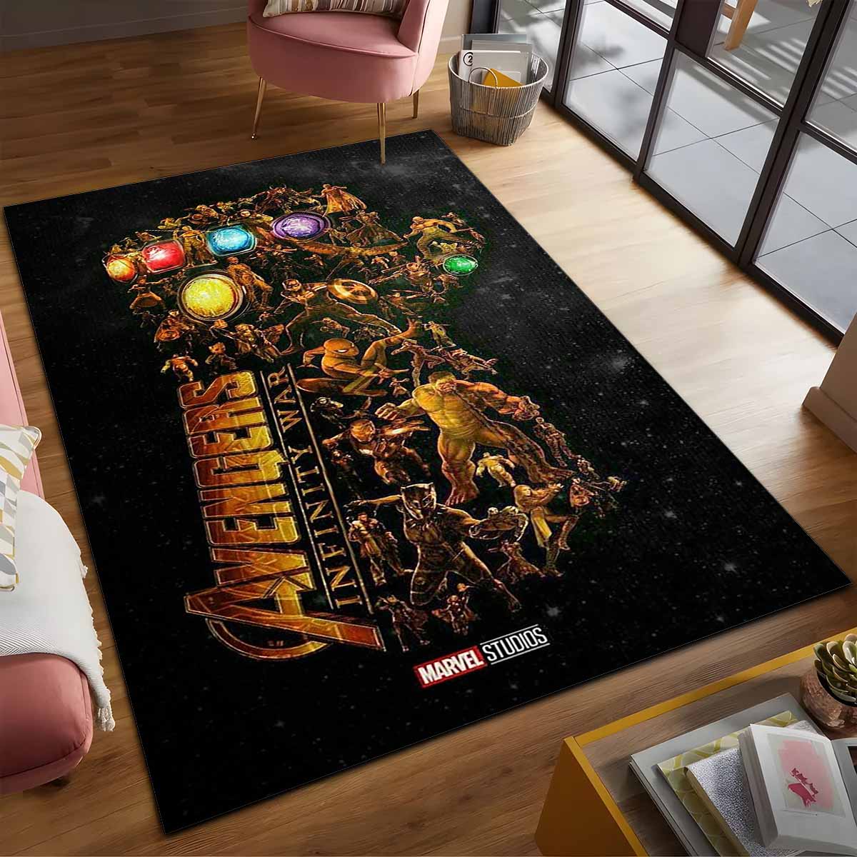Thanos Handschuh Marvel Teppich 2