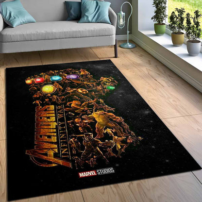 Thanos Handschuh Marvel Teppich 3