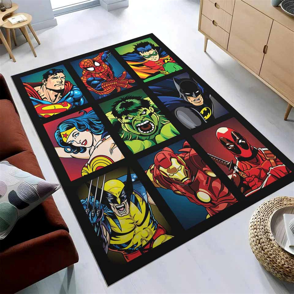 The Avengers Marvel Comisc 108 Teppich