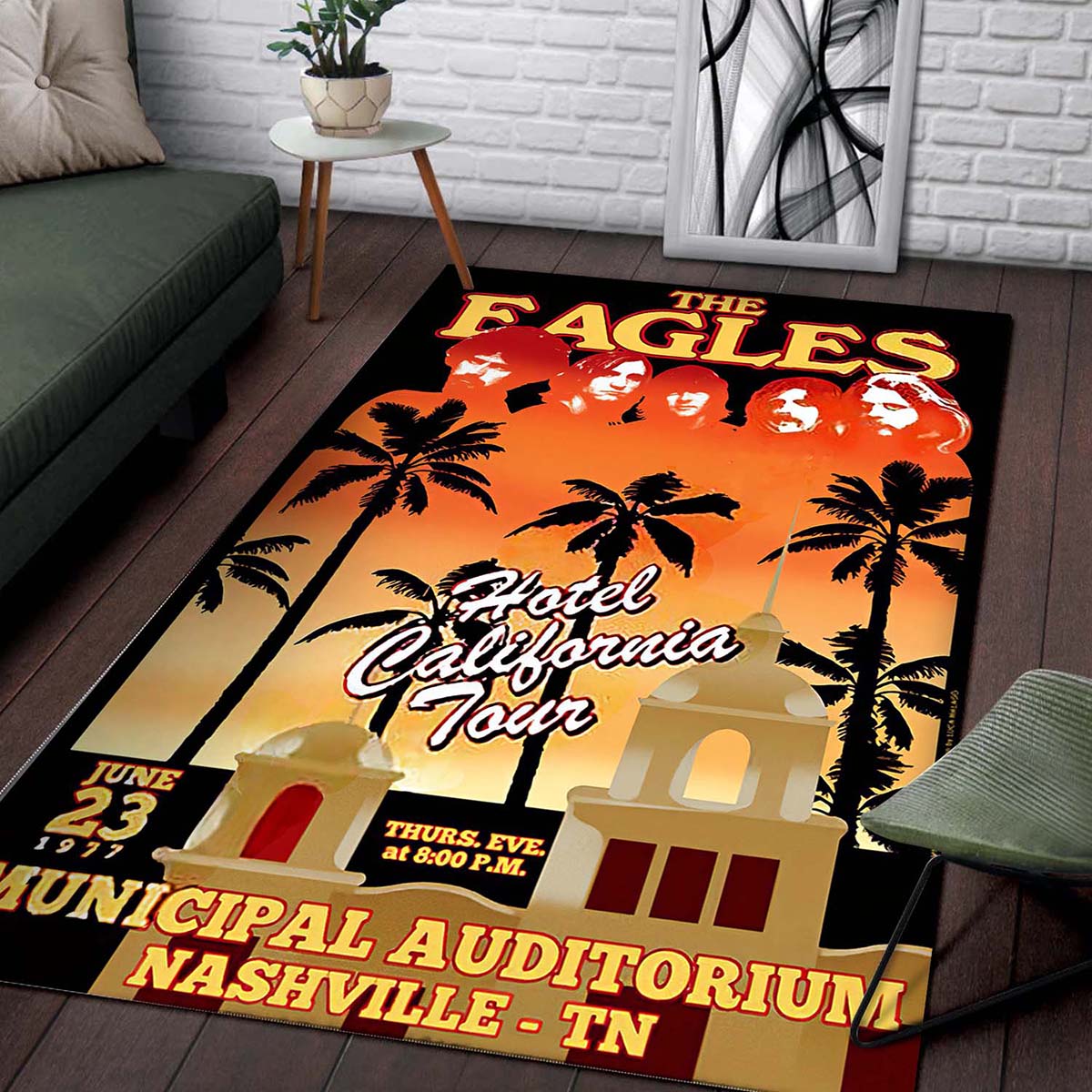 The Eagles Hotel California Teppich 2
