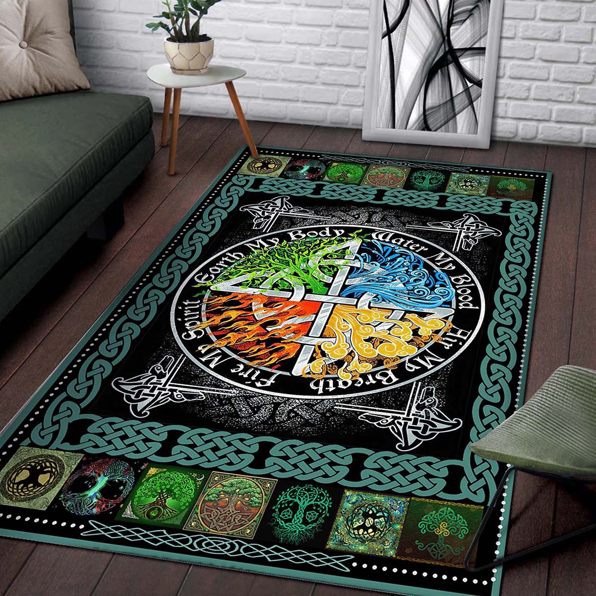 The Four Elements Teppich 2