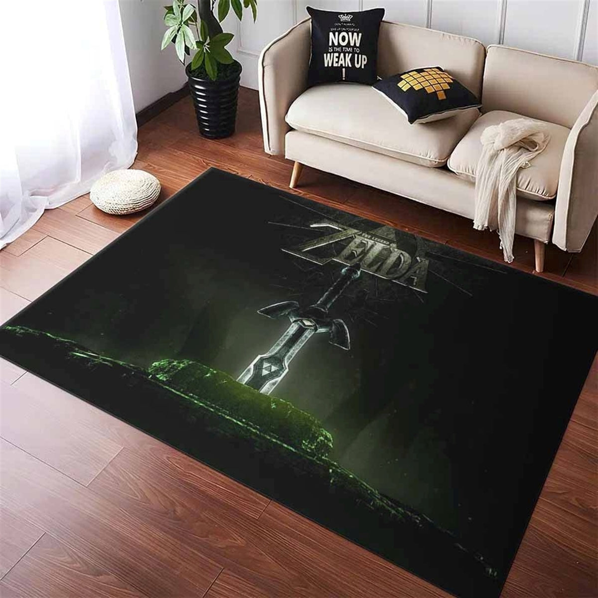 Die Legende von Zelda Schwert 2 Teppich
