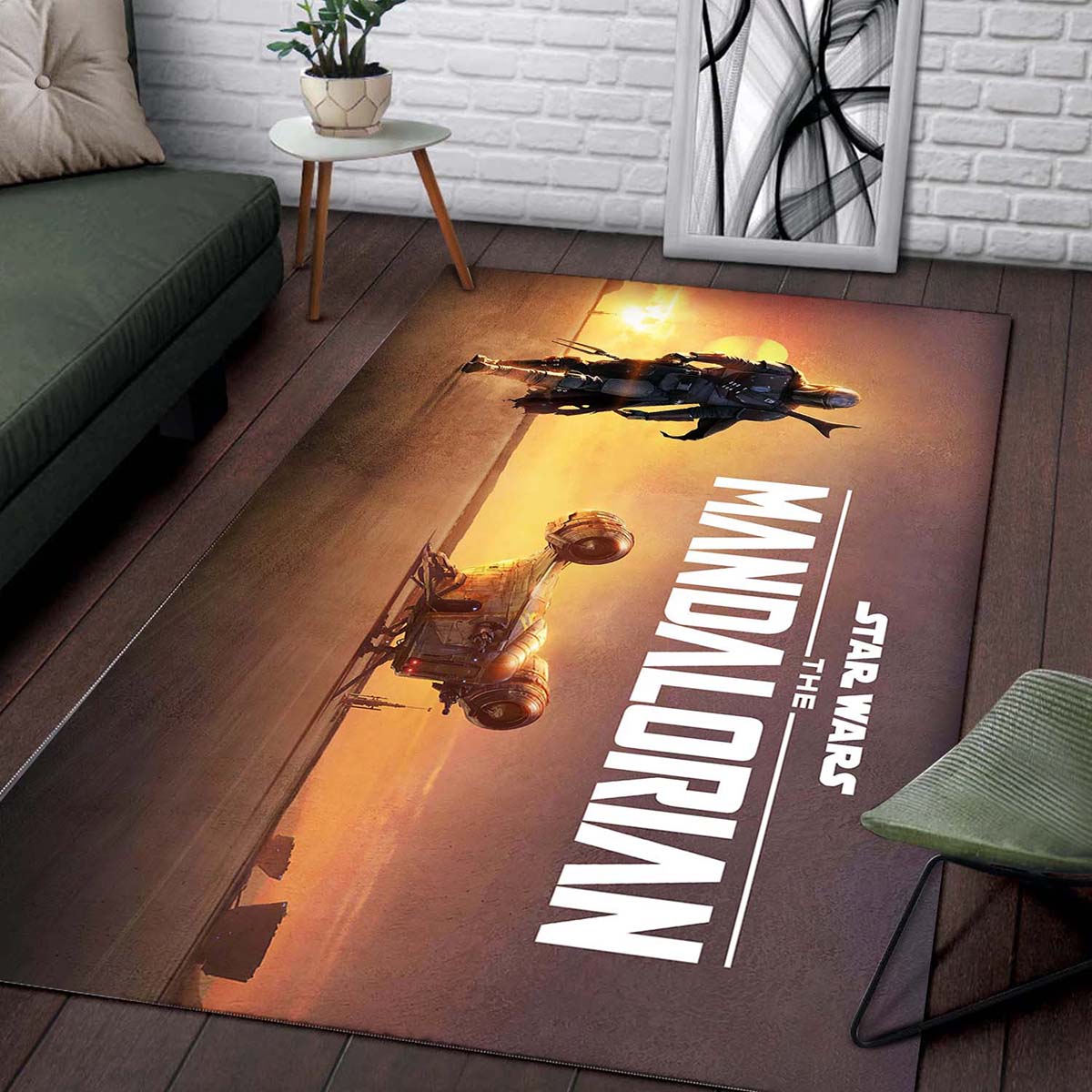 The Mandalorian Star Wars Movie Teppich 2