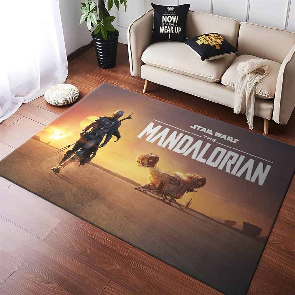 The Mandalorian Star Wars Movie Teppich