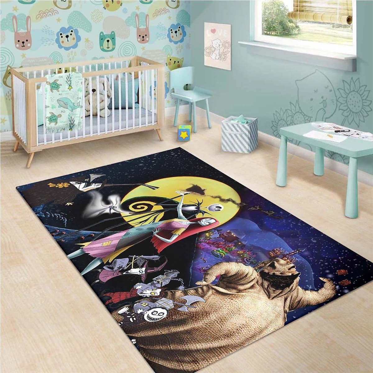 The Nightmare Before Christmas Teppich
