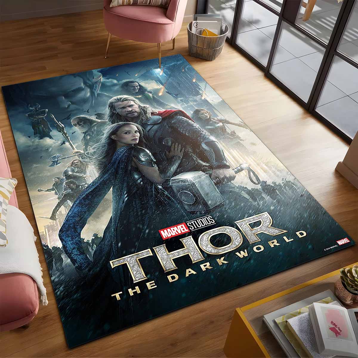 Thor The Dark Kingdom Marvel Teppich 2